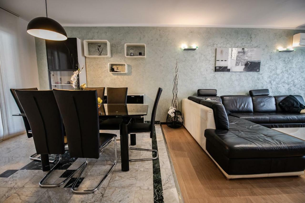 Cave Romane Apartment With Private Pool And Sea View Vinkuran Eksteriør bilde